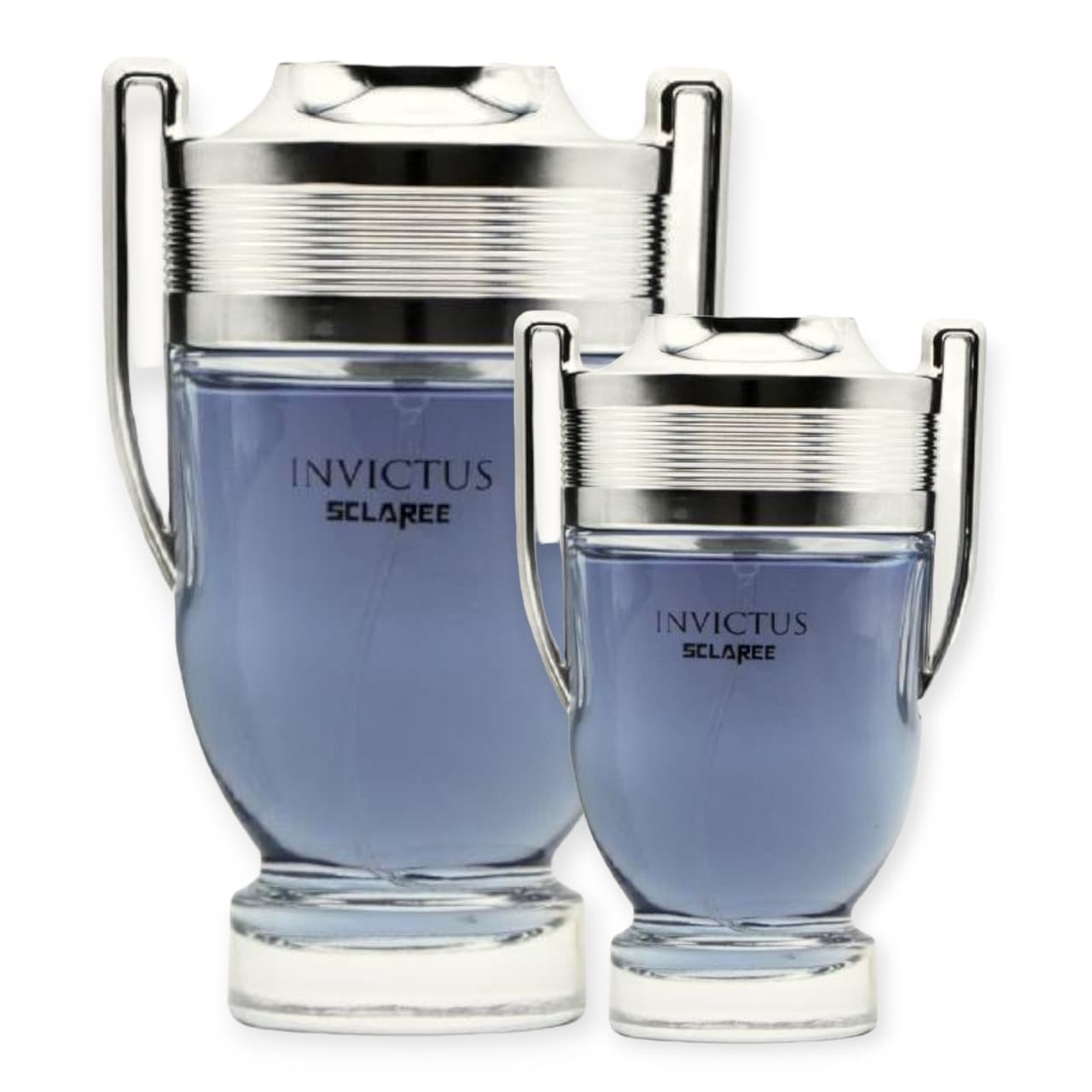 ادو پرفیوم مردانه اسکلاره SCLAREE مدل اینوکتوس Sclaree Invictus بزرگ و مینیاتوری حجم 100 و 30 میلی لیتر