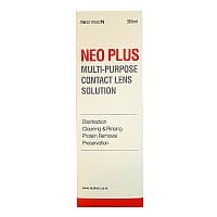 محلول شستشوی لنز نئوپلاس نئو ویژن 360 میلی | پاک کننده چربی و آلودگی لنز