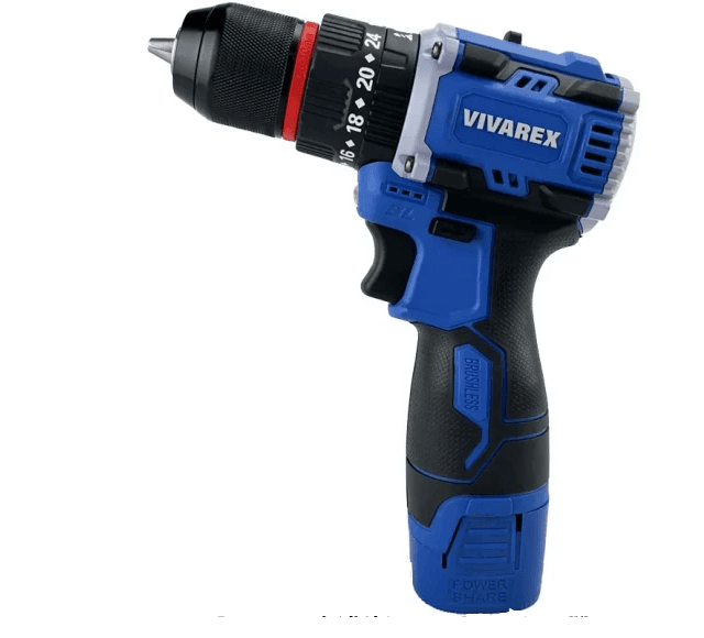 دریل شارژی 16.8 ولت براشلس ویوارکس VR1608-BLX