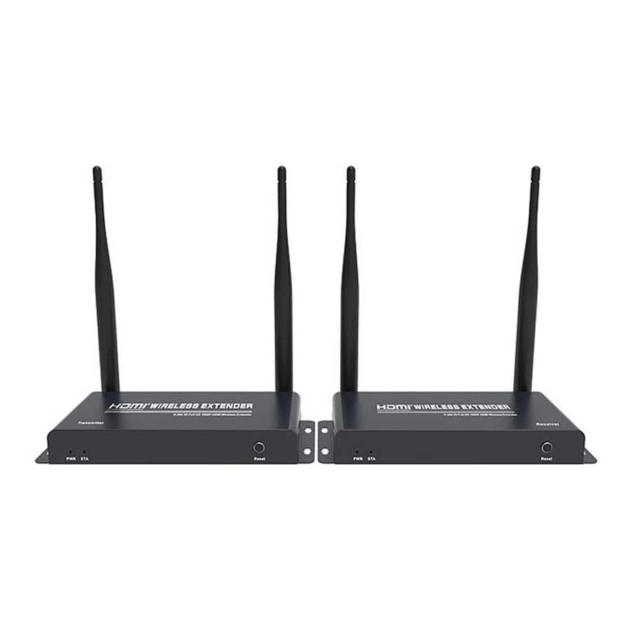 اکستندر بی‌سیم HDMI تی سی تی مدل TC-HWX-200 پشتیبانی تا 200 متر