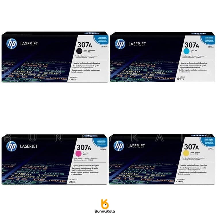کارتریج تونر ست رنگی HP 307A