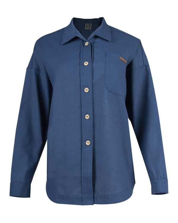 شومیز زنانه سرمه ای فدیکو Fedyco کد 900820