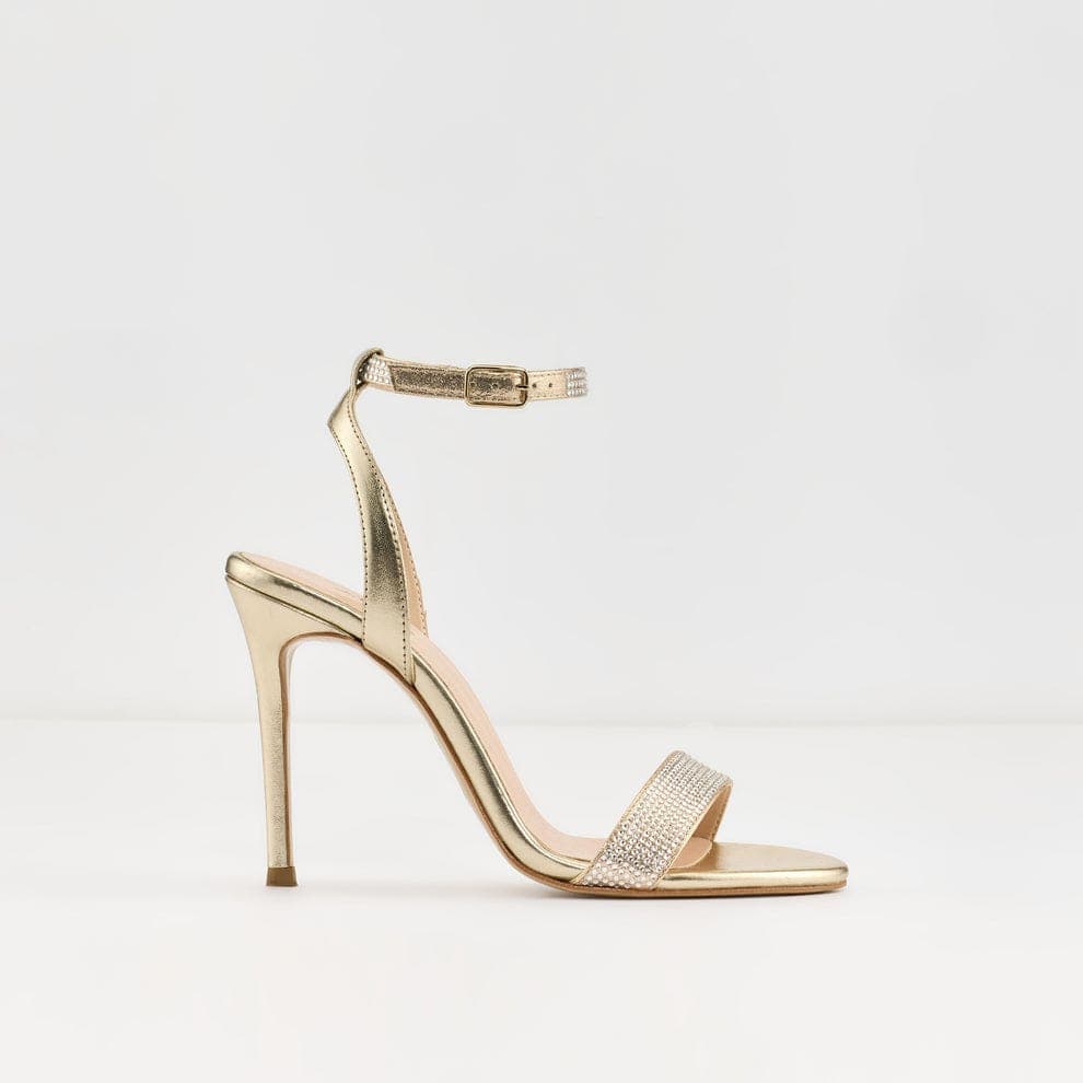 صندل پاشنه دار مجلسی زنانه طلایی آلدو MOUDE-TR – ALDO