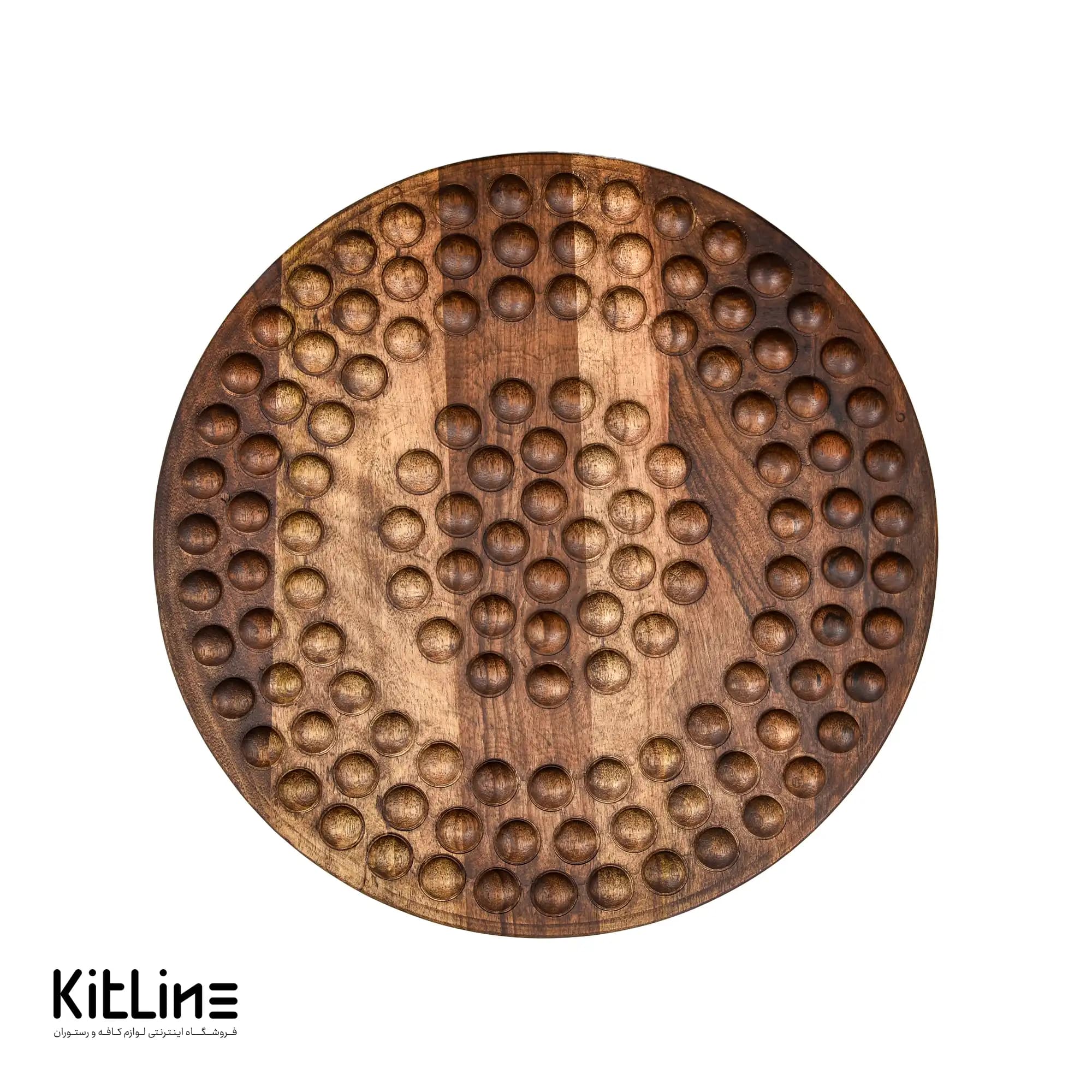 تخته سرو تیله ای گرد چوبی ۳۳ سانتیمتری مدل ماتریکس