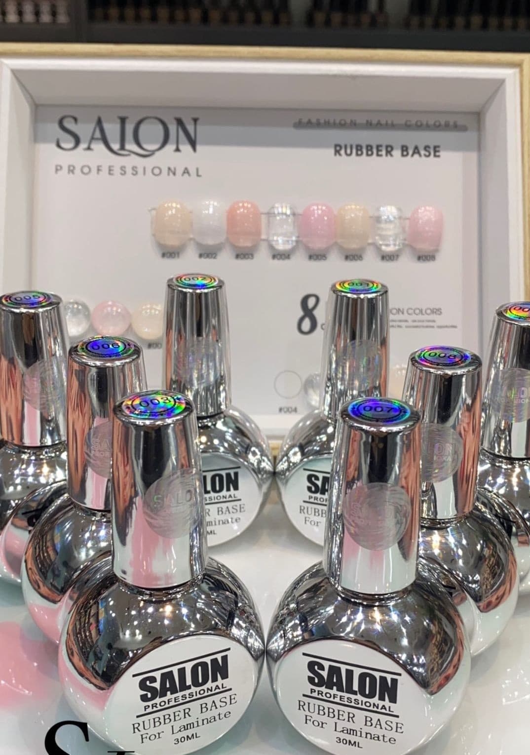 رابر بیس ناخن 30 میل سالن Salon لمینت