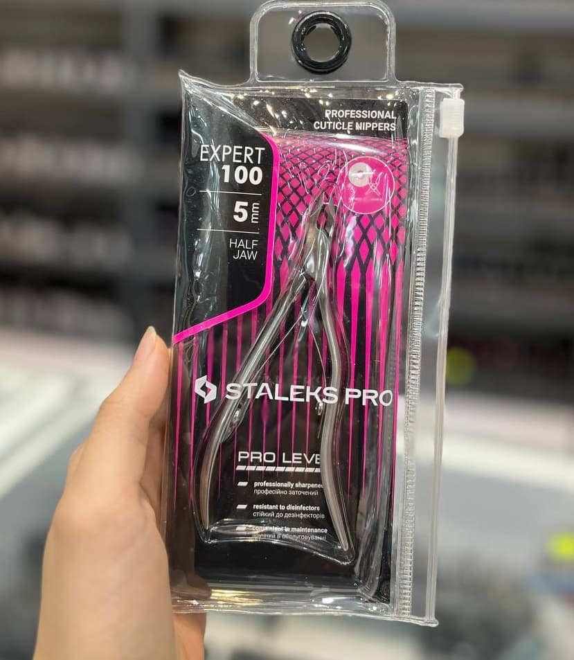 نیپر پوست و ناخن گوشه گیر حرفه ای سری اکسپرت مدل NE-100/5 استالکس staleks