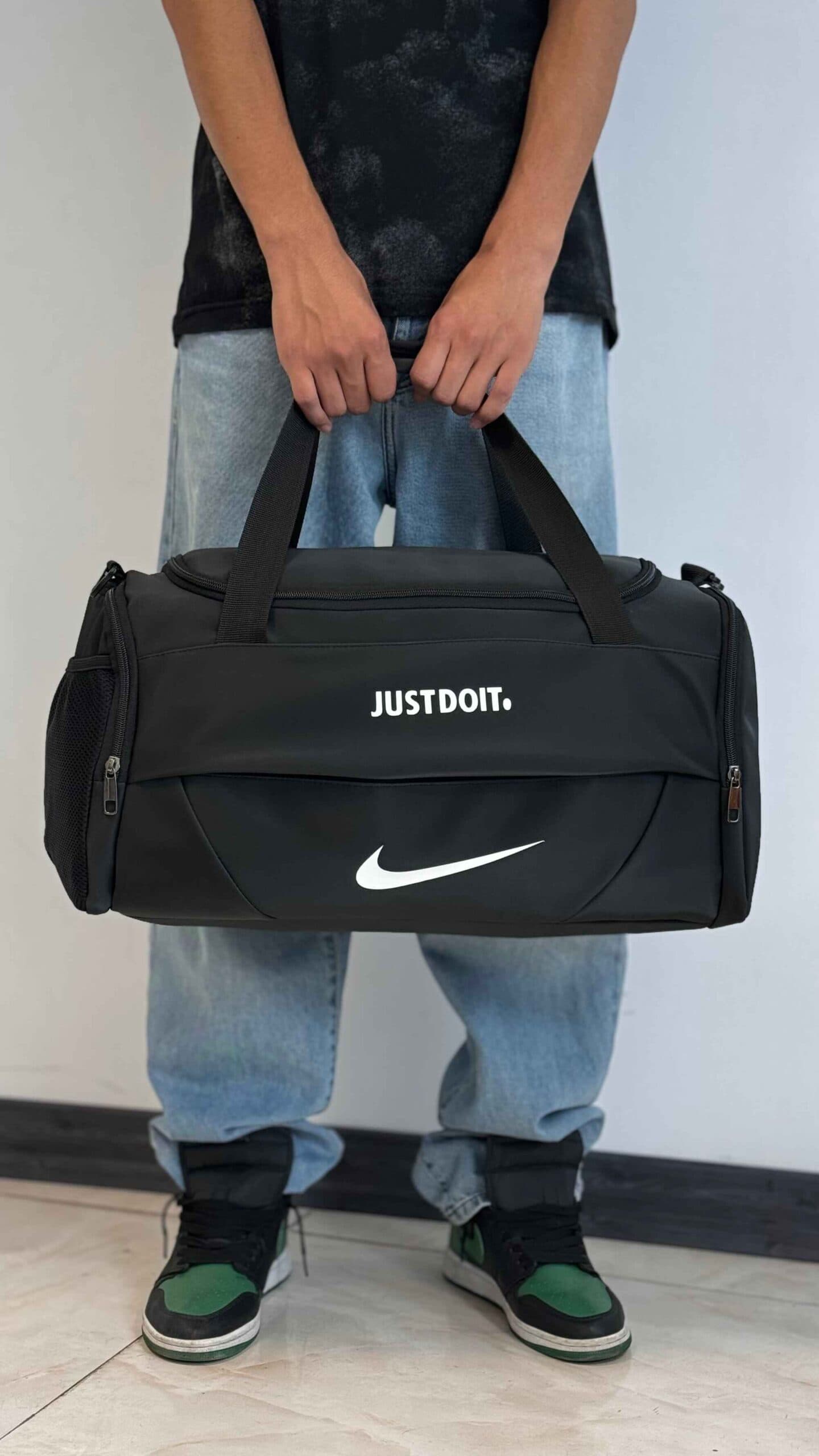 ساک ورزشی just do it جاکفشی دار کد (3136)