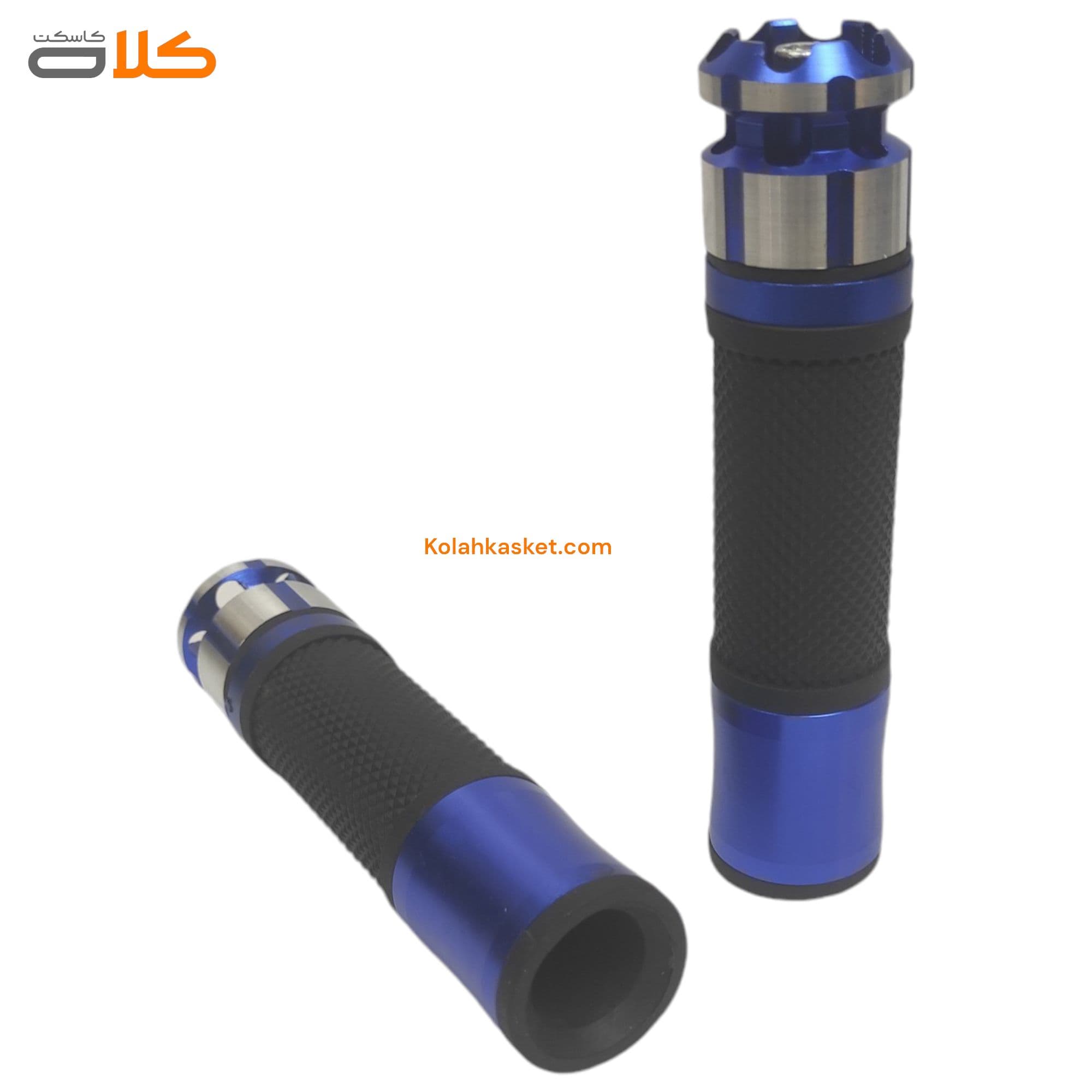 دسته فرمان موتور سیکلت آبی اسپرت 22 blue