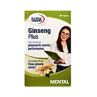 قرص جینسینگ پلاس یوروویتال بسته 60 عددی