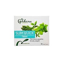 قرص لاغری اسلیم کوئیک گل دارو 30 عددی