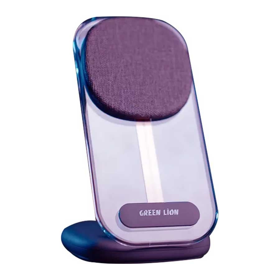 شارژر بی‌سیم گرین لاین مدل Fabric GN3N1FAWIRC 15W 3-in-1