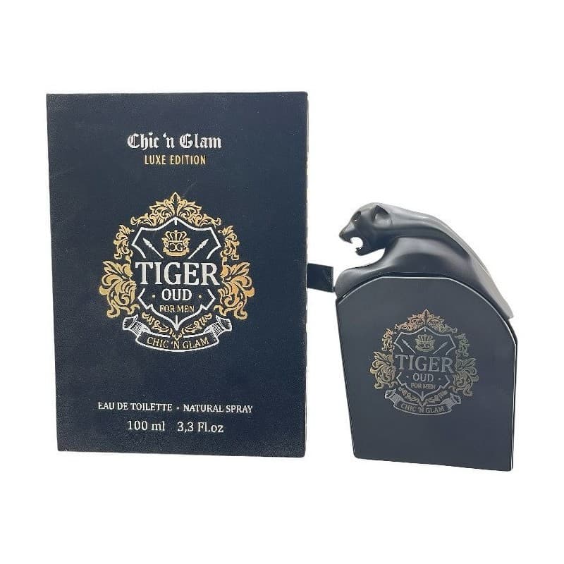 ادو پرفیوم مردانه چیکن گلام مدل TIGER OUD حجم 100 میل