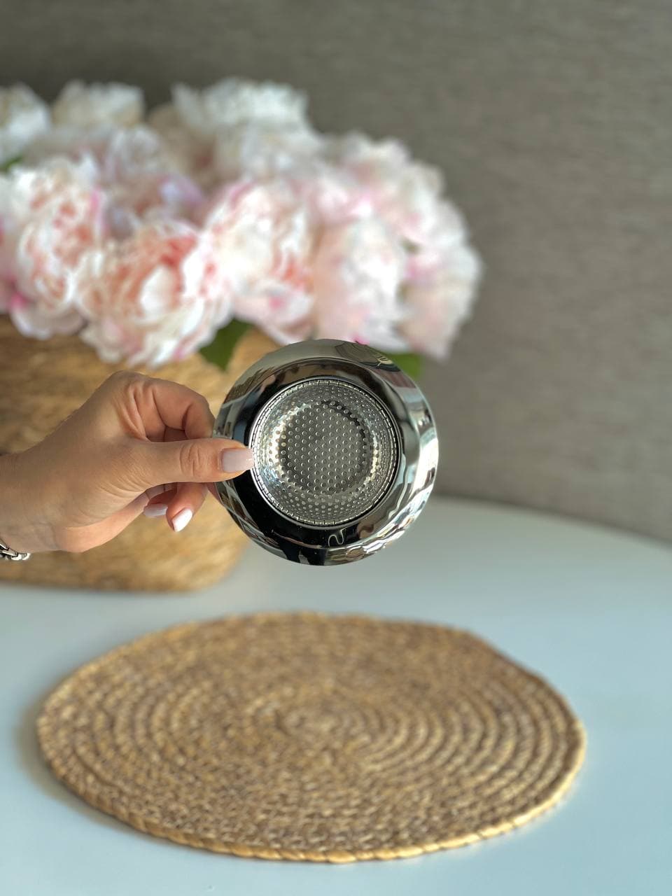 صافی سینک استیل- مدل گرد