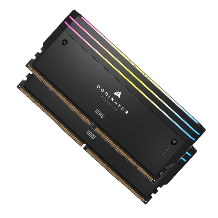 رم کورسیر Corsair 32GB 7200MHz CL34 Dominator Titanium RGB
