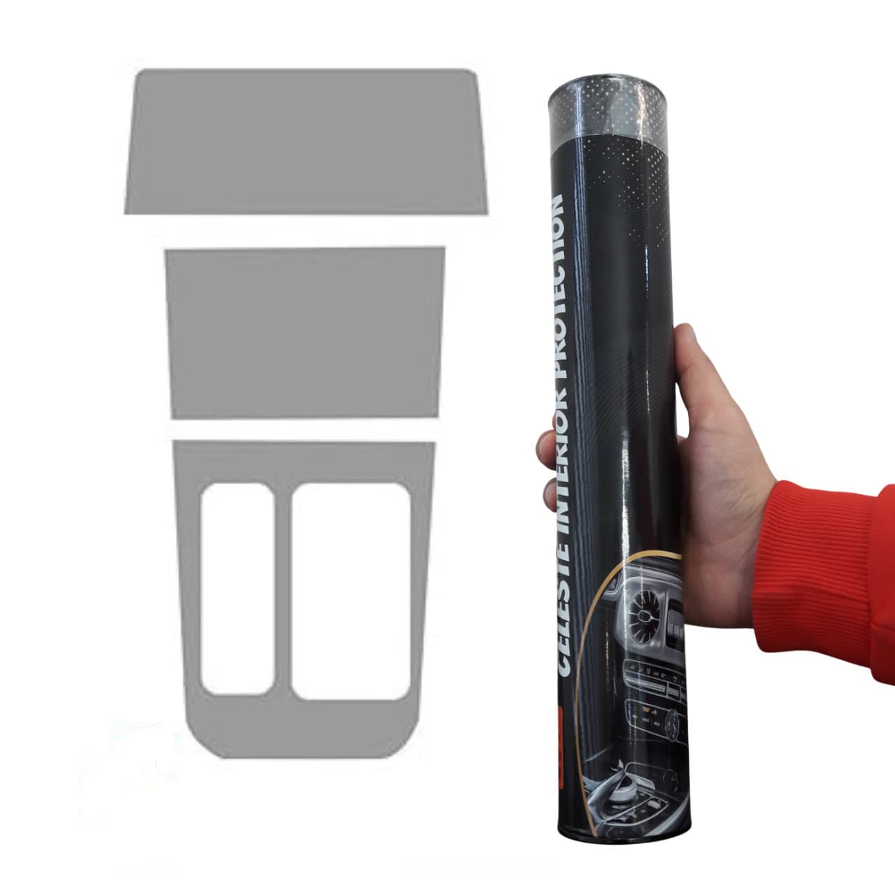 گلس مانیتور، کنسول و دستگیره در ضد خش تیگو 7 پرو هیبریدی برند سلست