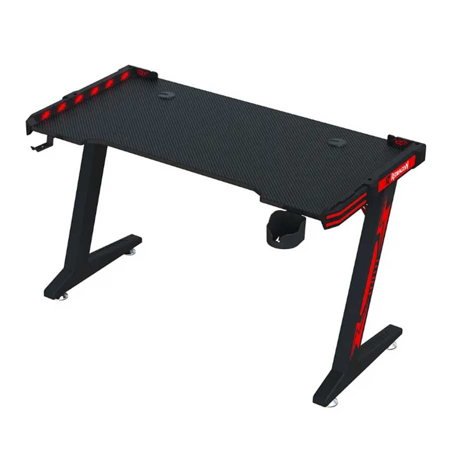 میز کامپیوتر گیمینگ ردراگون مدل GD-3112R 140cm LED