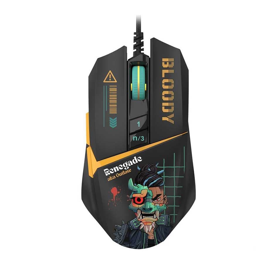 ماوس گیمینگ باسیم ای فورتک مدل BLOODY W63 Max