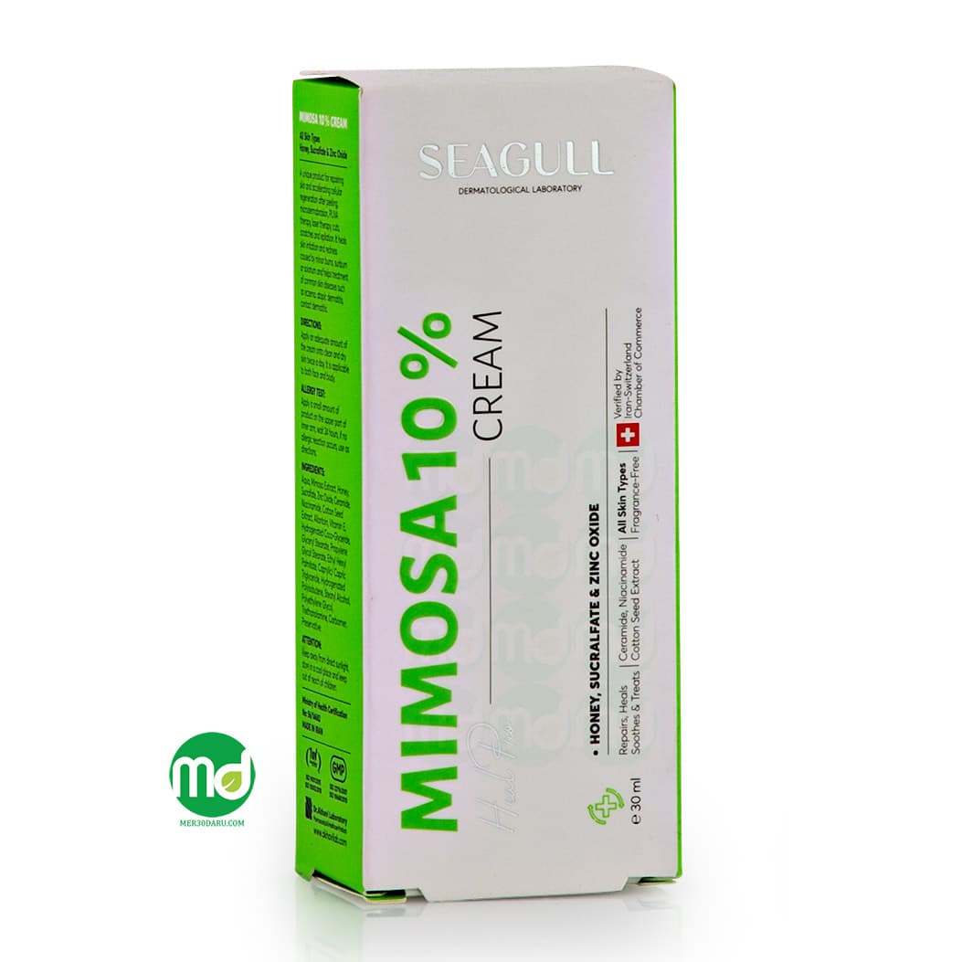 کرم بازسازی کننده و التیام بخش سی گل حاوی میموزا