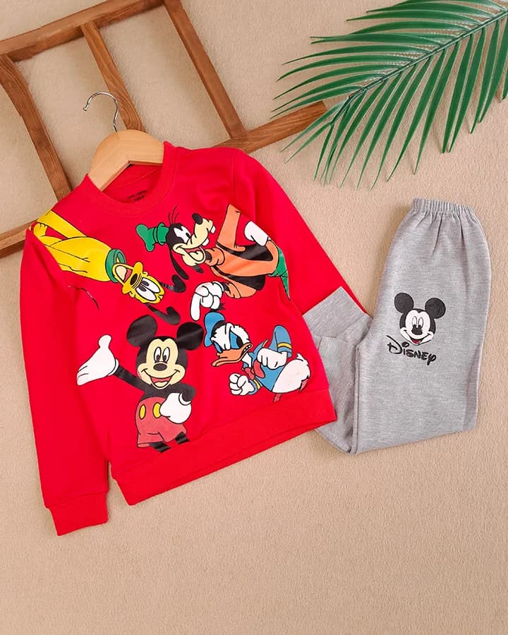 بلوز شلوار مدل میکی و دافی