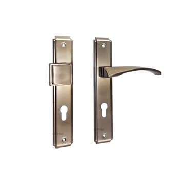 دستگیره پلاک آپارتمانی چپ نسکافه ای نیکو مدل 105