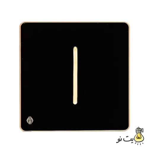 کلید یک پل آسیا مدل یاقوت مشکی طلایی