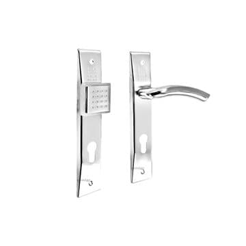 دستگیره پلاک آپارتمانی چپ رنگ کروم نیکو مدل 360