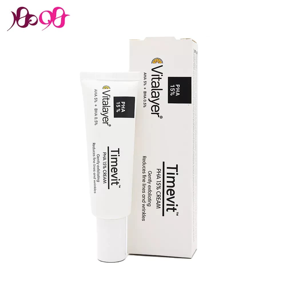 کرم لایه بردار PHA 15% ویتالیر حجم 30ml