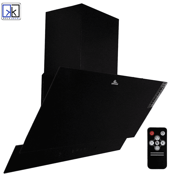 هود آشپزخانه مورب لمسی زرتوس مدل Z301 سایز 60