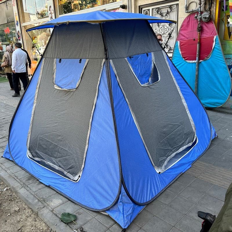 چادر مسافرتی ضد آب 8 نفره مکعبی ریپس آلاچیق 360 درجه با کیفیت تضمینی کد48