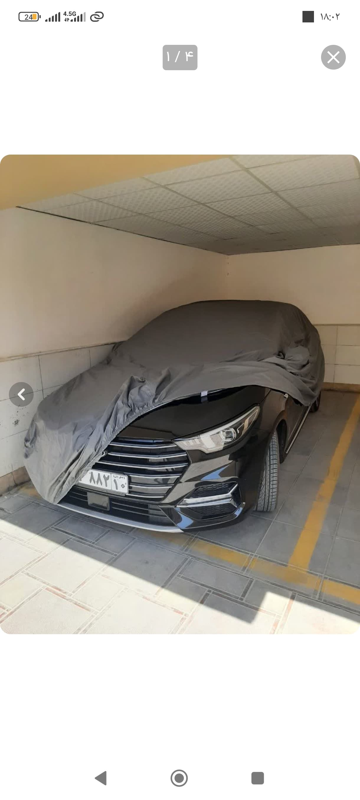 چادر ماشین پشت پنبه ضد آب چهار فصل سایزXL چادر خودرو پشت کرک شاهین دنا تارا کمری سمند سورن