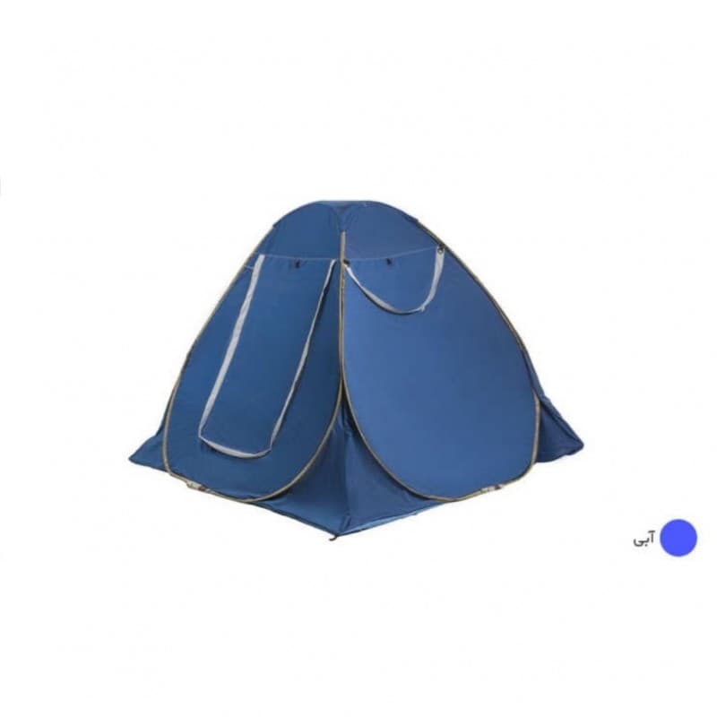 چادر مسافرتی12 نفره مدل برزنت برنو بلیزر (کف ضخیم-ضدآب-پارچه سنگین- سایز بزرگ-کیف برزنتی)طرح دو رنگ