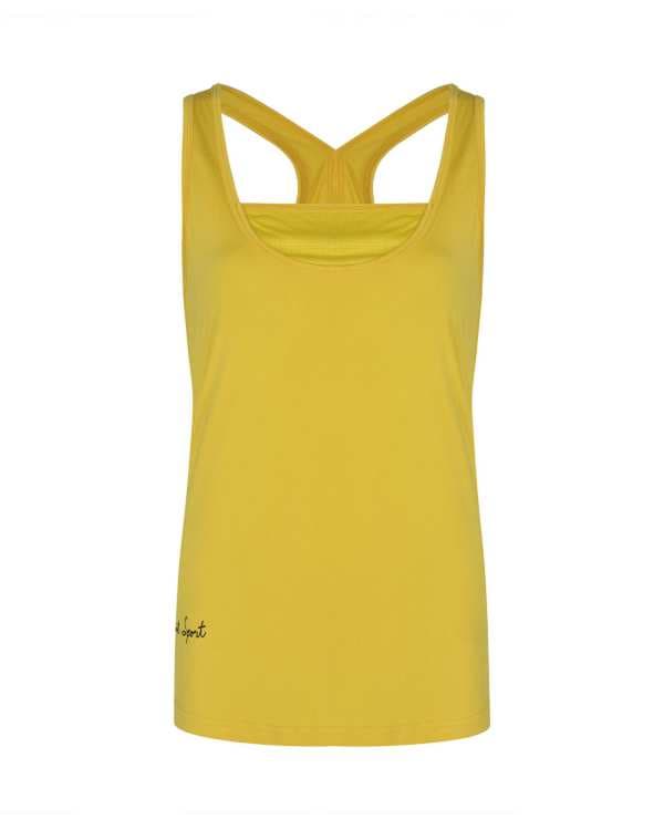 تاپ زنانه ورزشی زرد پانیل Panil کد 4060