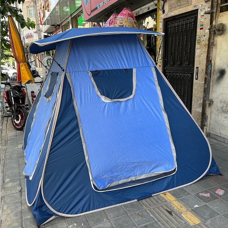 چادر مسافرتی ضد آب 8 نفره مکعبی ریپس آلاچیق 360 درجه با کیفیت تضمینی کد3