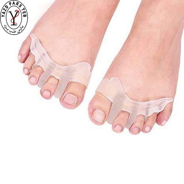 فاصله دهنده چهار انگشتی سیلیکونی پا کد 1008 پین مد