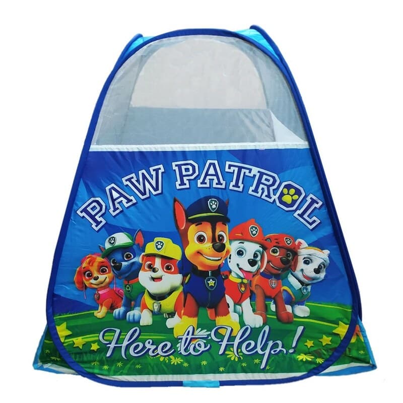 سگ های نگهبان چادر کودک چادر بازی خیمه کلبه فنری تاشو ابی جنس شمعی کد2