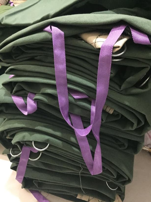 چادر برزنت خاور سایز ۴در ۶ صددرصد ضداب درجه یک