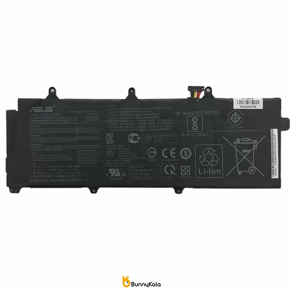 باتری لپ تاپ ایسوس ROG GX501_C41N1712 داخلی اورجینال