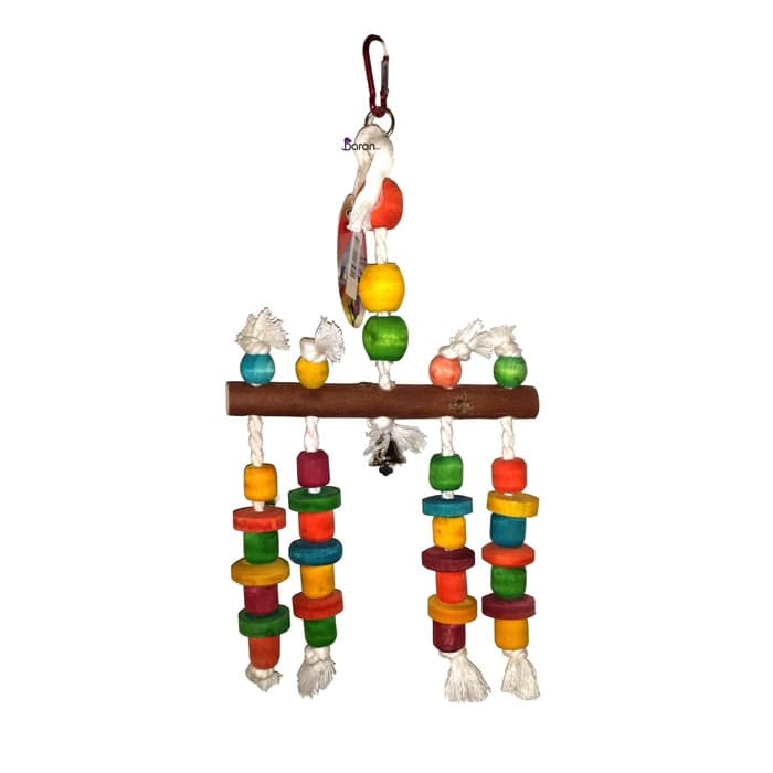 اسباب بازی پرنده اوشکایا آویز چوبی 1074