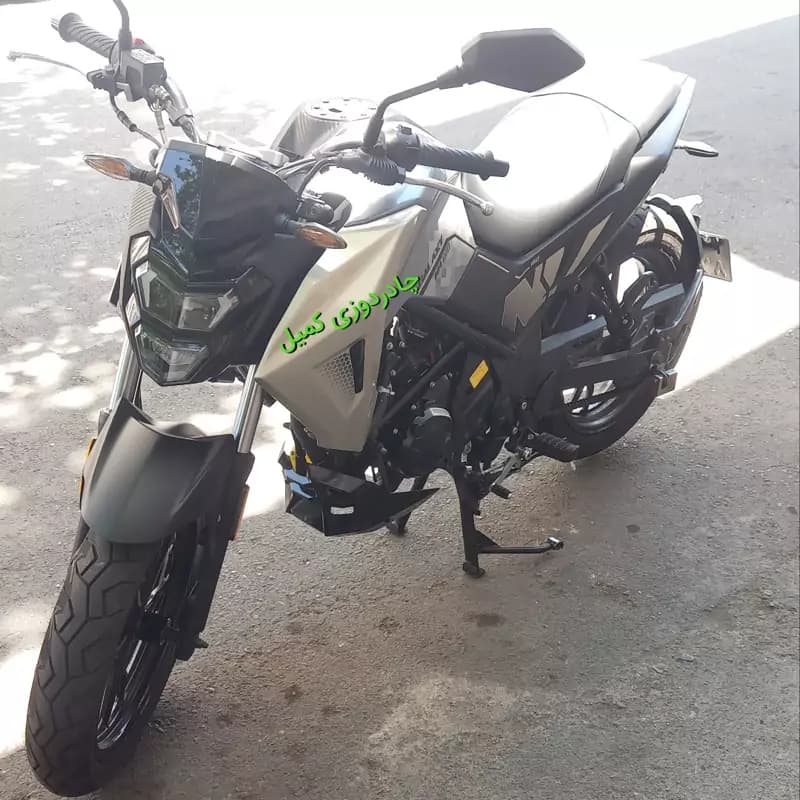 چادر موتور سیکلت گلکسی برزنتی نخی ضد آفتاب