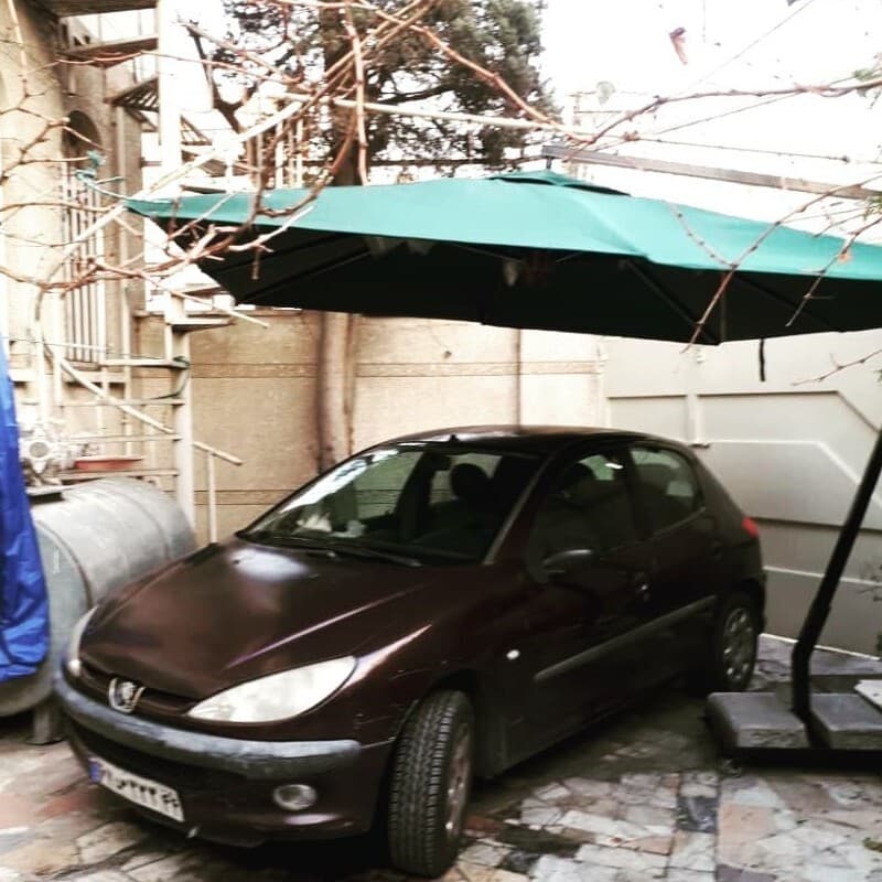 چتر و سایبان فضای باز چرخش 360 درجه سایز بزرگ