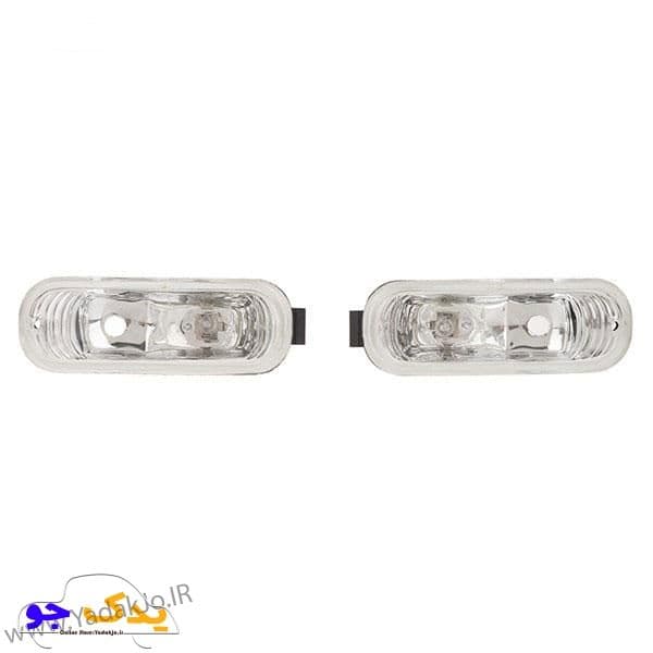 چراغ مه شکن پراید دو لامپ داخل سپر