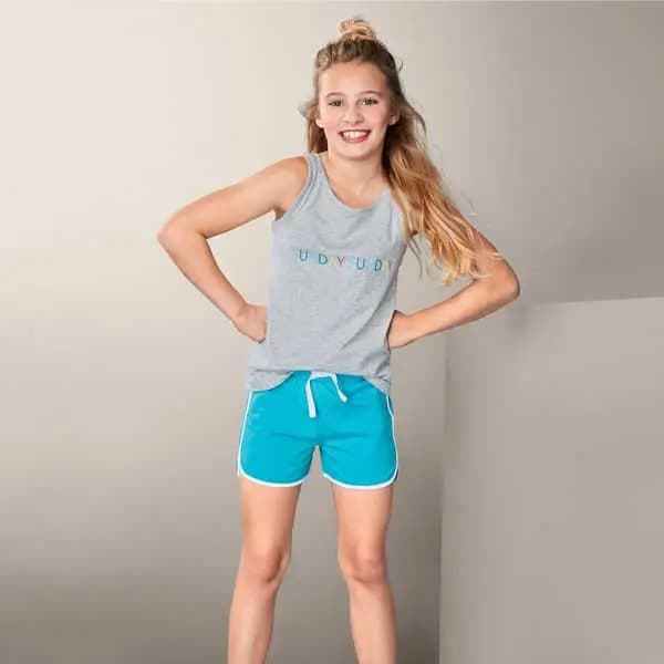 تاپ و شلوارک بچه گانه دخترانه برند چیبو مدل Sunday Funday