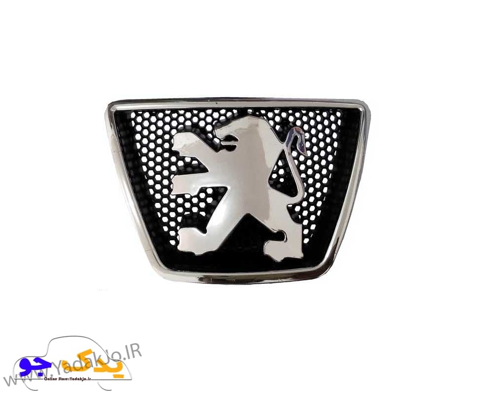 آرم جلو پنجره پژو