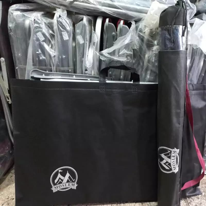 میز و صندلی مسافرتی تاشو لوله ضخیم.یک عدد صندلی ویک عدد میز