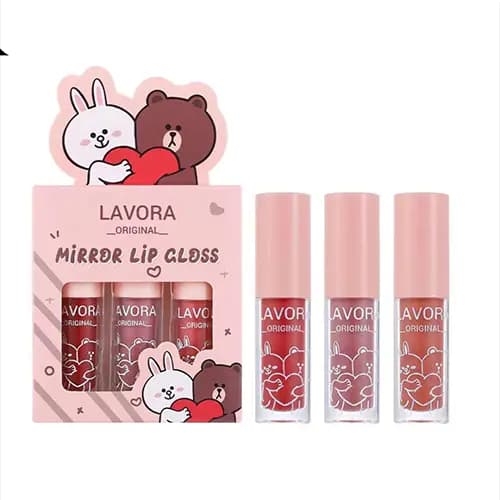 لیپ گلاس لاورا LAVORA اورجینال 3 عددی