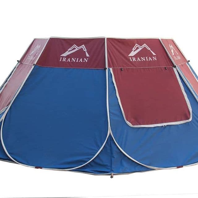 چادر مسافرتی6 ضلعی ایرانیان برترین تولید کننده انواع چادرهای مسافرتی در