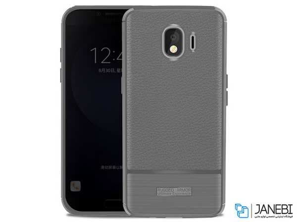 قاب ژله ای طرح چرم سامسونگ Becation Ruged Armor Case Samsung Galaxy J4 2018