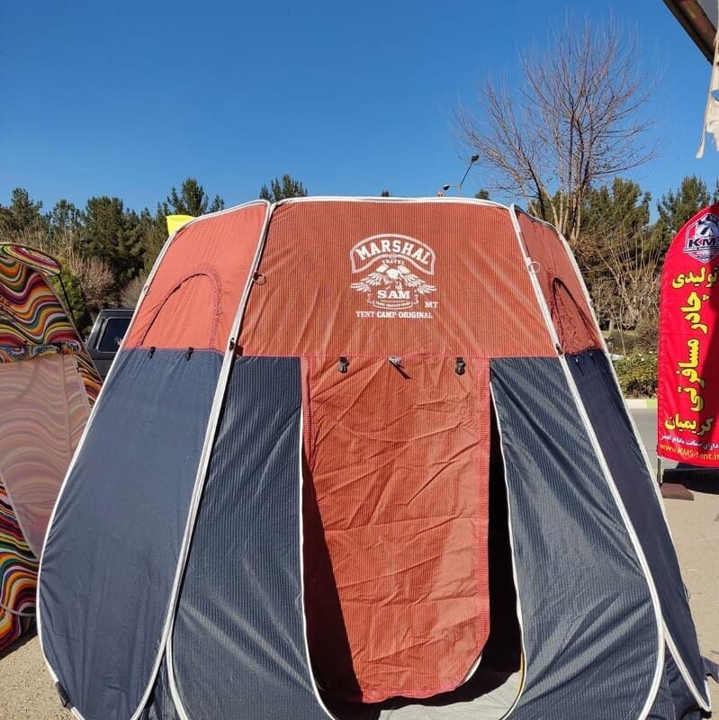 چادر مسافرتی 18نفره آپشنال صادراتی سایباندار 6ظلعی