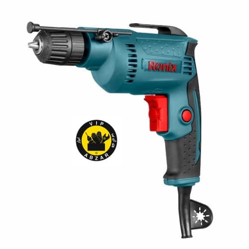دریل برقی 10 میلی متری اتوماتیک 420 وات مدل2115 رونیکس