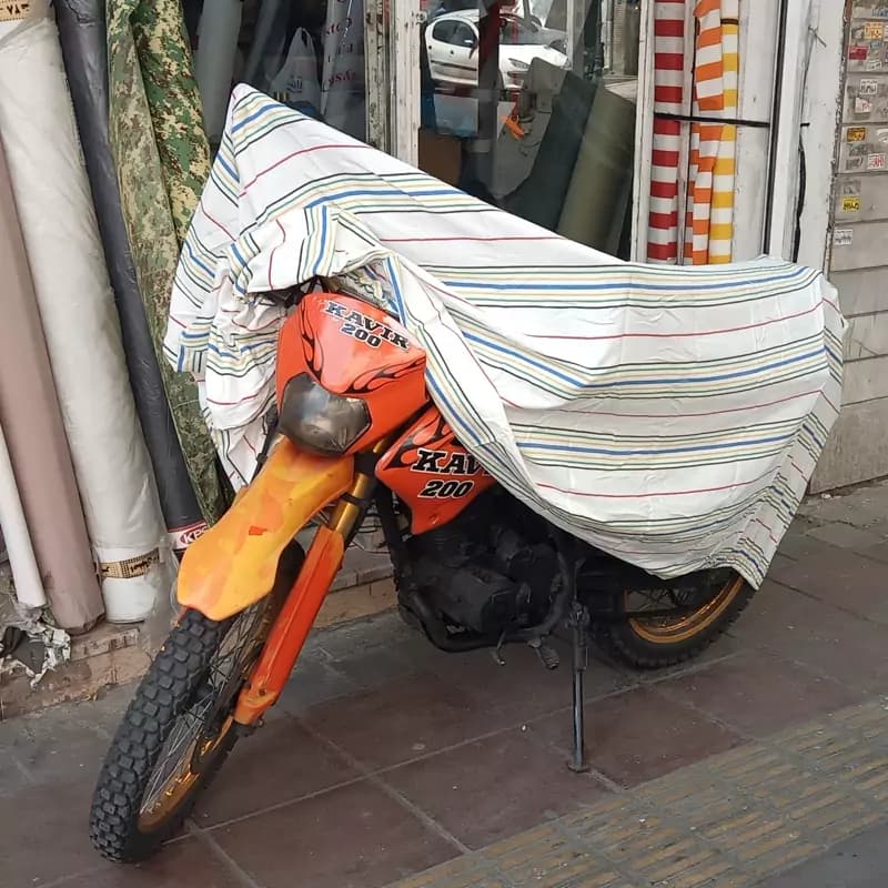 چادر موتور سیکلت پرشی